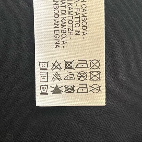 Zara Black Long Sleeve Lace Keyhole Back Mini Dress Size XS - Picture 14 of 15